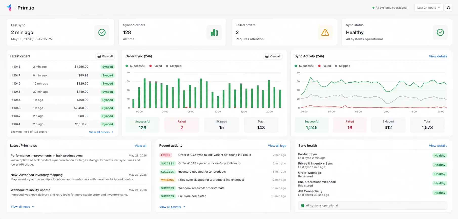 Custom app dashboard illustration
